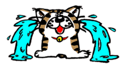 Cat of Tosa accent sticker #9916813