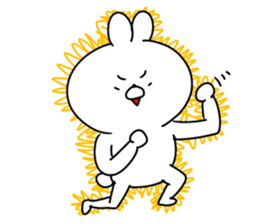 rabbit is enjoying 7 sticker #9916927