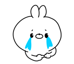 rabbit is enjoying 7 sticker #9916934