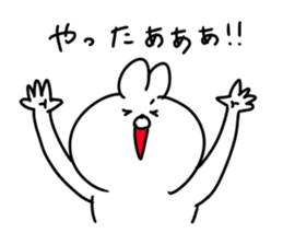 rabbit is enjoying 7 sticker #9916935