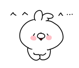 rabbit is enjoying 7 sticker #9916937