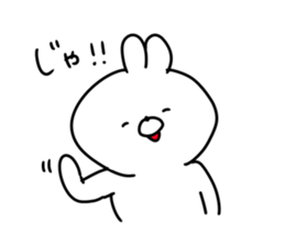 rabbit is enjoying 7 sticker #9916942