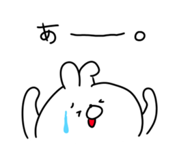 rabbit is enjoying 7 sticker #9916943