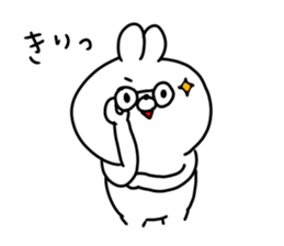 rabbit is enjoying 7 sticker #9916948