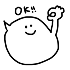 useful and simple face sticker sticker #9916992