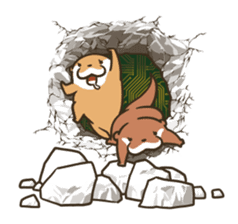 Kotsumetti of Small-clawed otter 05 sticker #9917125