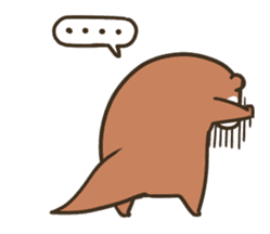 Kotsumetti of Small-clawed otter 05 sticker #9917144