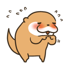Kotsumetti of Small-clawed otter 05 sticker #9917147