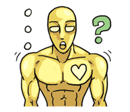 AsB - 105 Goldy The Goldenman sticker #9917850