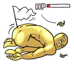 AsB - 105 Goldy The Goldenman sticker #9917853