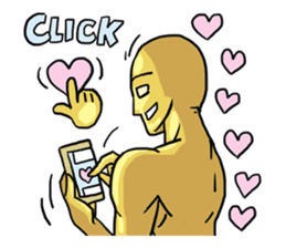 AsB - 105 Goldy The Goldenman sticker #9917859