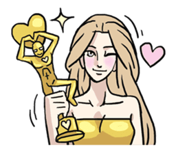 AsB - 105 Goldy The Goldenman sticker #9917870