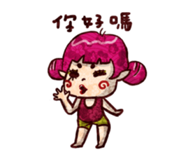 little Linda sticker #9918351