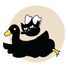 A black cat will answer 9.