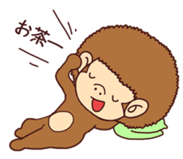 Afro three brothers sticker #9919088
