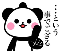OhEDO PANDA sticker #9919124
