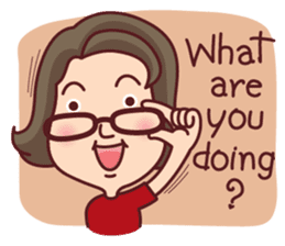 Mom's Request (English) sticker #9919155