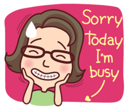 Mom's Request (English) sticker #9919157