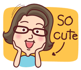 Mom's Request (English) sticker #9919166