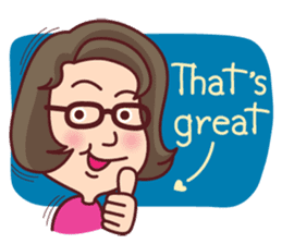 Mom's Request (English) sticker #9919170