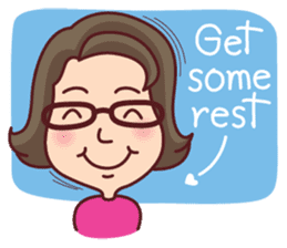 Mom's Request (English) sticker #9919172