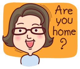 Mom's Request (English) sticker #9919175