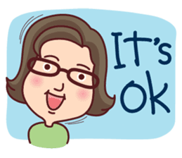 Mom's Request (English) sticker #9919180