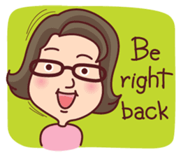 Mom's Request (English) sticker #9919187