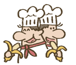 Chef Louie from Happy Sandwich Cafe sticker #9919530