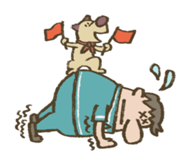 Chef Louie from Happy Sandwich Cafe sticker #9919534