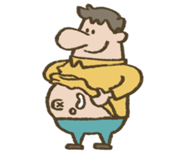 Chef Louie from Happy Sandwich Cafe sticker #9919541