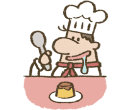 Chef Louie from Happy Sandwich Cafe sticker #9919542