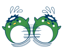 Ieno Urade Manbo Ga Shinderu P! sticker #9919634