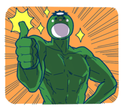 Ieno Urade Manbo Ga Shinderu P! sticker #9919640