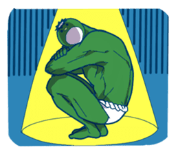 Ieno Urade Manbo Ga Shinderu P! sticker #9919642