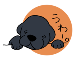 Labrador Retriever baby. sticker #9920013