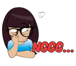 STRONG GURL sticker #9920327