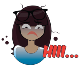 STRONG GURL sticker #9920336