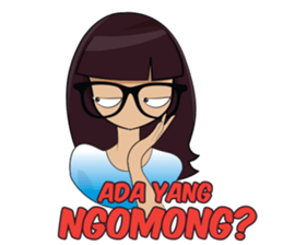 STRONG GURL sticker #9920351