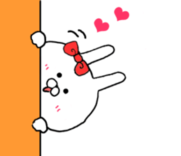 Chibi to rabbit favorite people sticker #9921076