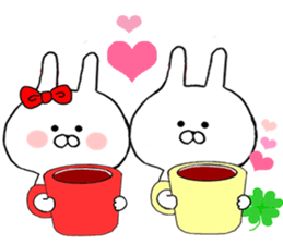 Chibi to rabbit favorite people sticker #9921090