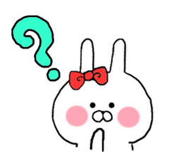 Chibi to rabbit favorite people sticker #9921094