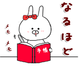 Chibi to rabbit favorite people sticker #9921098