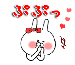 Chibi to rabbit favorite people sticker #9921108