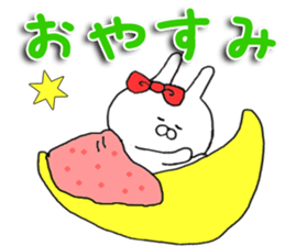 Chibi to rabbit favorite people sticker #9921111