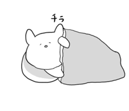 live freely rabbit and cat2. sticker #9921392