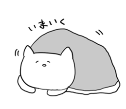 live freely rabbit and cat2. sticker #9921393