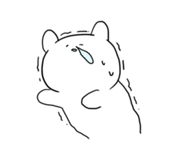 live freely rabbit and cat2. sticker #9921396