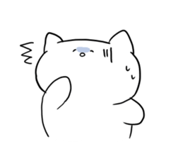 live freely rabbit and cat2. sticker #9921399