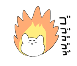 live freely rabbit and cat2. sticker #9921401